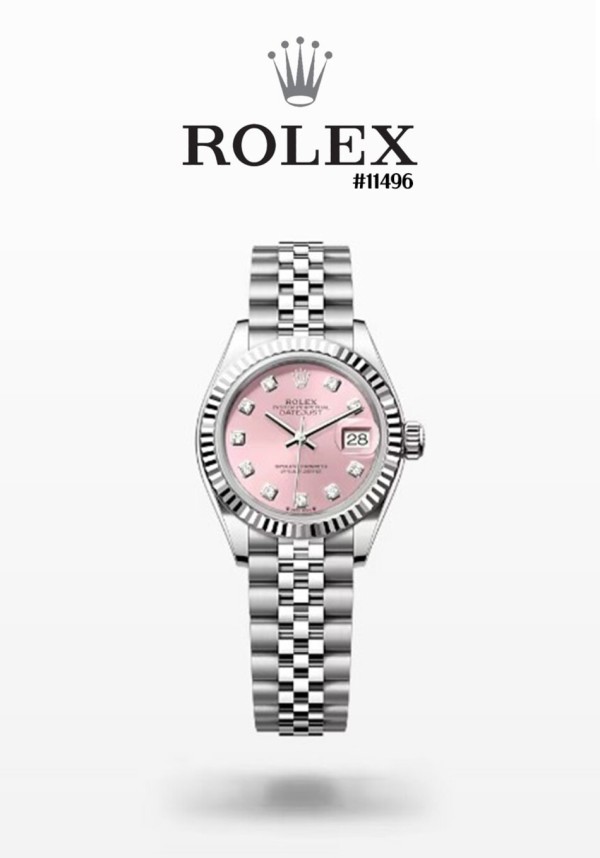 [ROLEX] 로렉스 데이저스트 31 텐 포인트 실버베젤 핑크다이얼