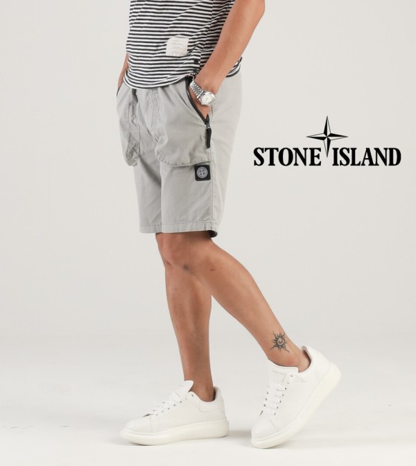 스톤아일랜드 [Stone Island]  가먼트 다잉 반바지