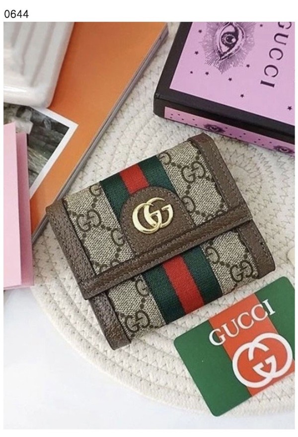 구찌 [Gucci] 수입고급 구찌 오피디아 GG프렌치 플랩지갑 신상