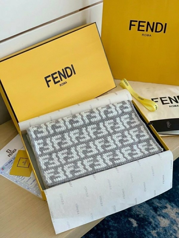 [FENDI] 펜디 캐시미어 머플러