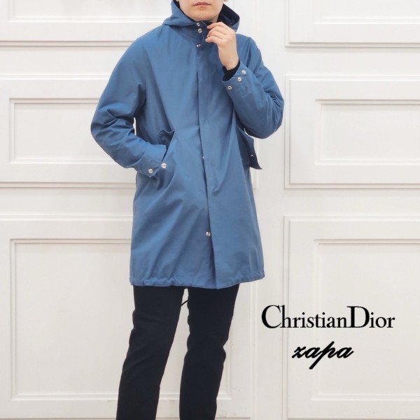 [ Christian Dior ] 남성 옴므 로고 피쉬테일 후드 자켓