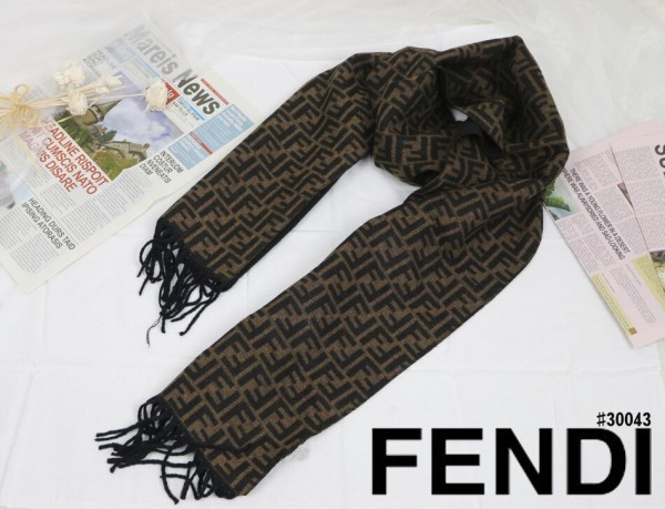 펜디 [FENDI] 펜디 FF로고 울 머플러