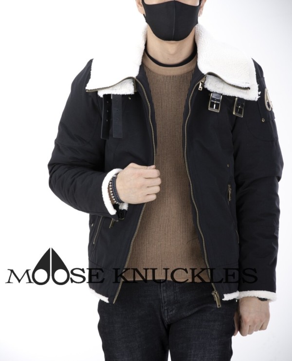 무스너클 [MOOSE KNUCKLES]  수입최상급 에비에이터 모스크뱅크 무스탕