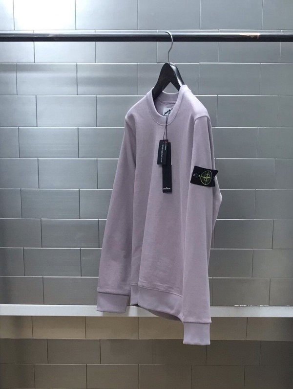 STONE ISLAND 와펜패치 맨투맨