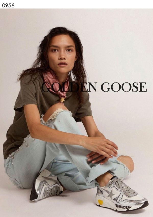 골든구스 [GOLDEN GOOSE] 수입프리미엄급 실버&화이트 런닝솔 스니커즈 신상