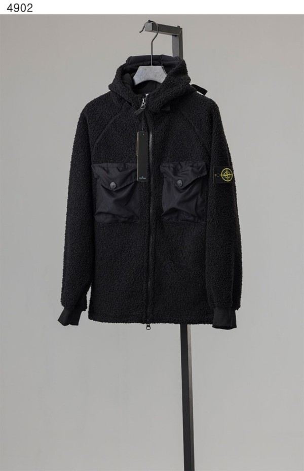 스톤아일랜드 [STONE ISLAND] 수입고급 스톤 뽀글이 후리스 신상