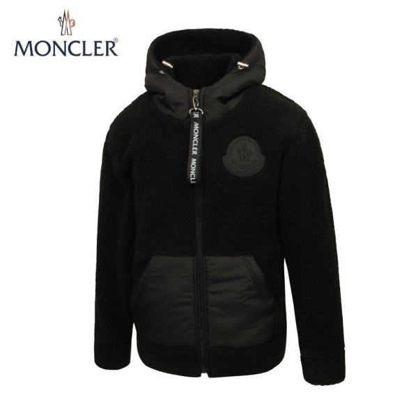 MONCLER. 23FW 양털 후드 집업 트레이닝세트