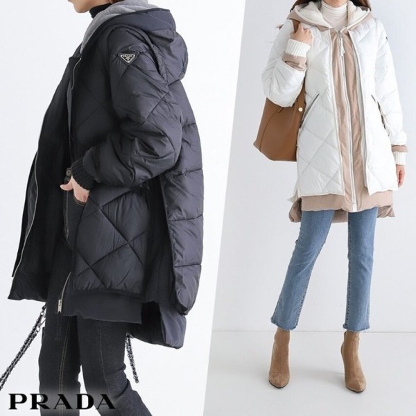 PRADA  Rabit Fur Hoodie Jacket