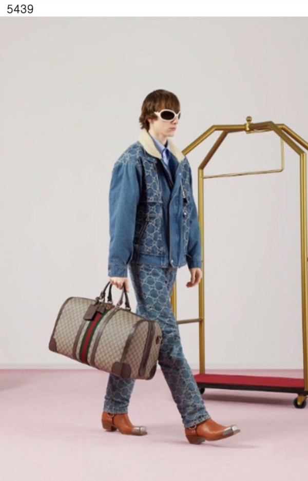 구찌  Savoy large duffle bag