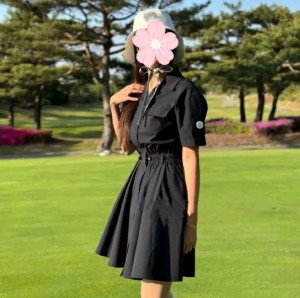 지포어  여름 스트레치 셔츠 원피스