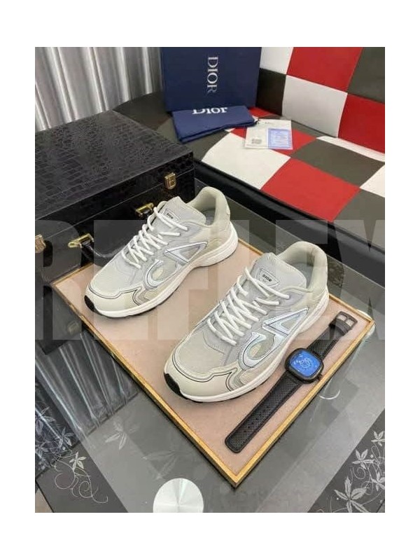 (남) 디올 B30 그레이 메시 스니커즈_KS